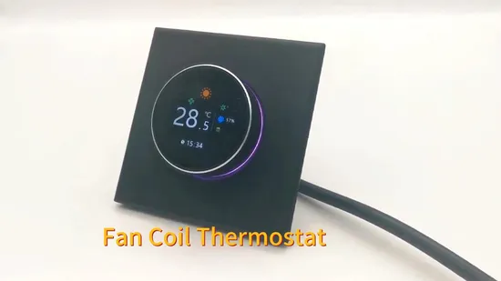 2019 Smart Expo WiFi FCU 3-Gang-Fan-Coil-Thermostat
