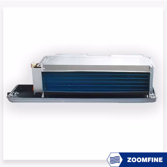 Geräuscharmer BLDC-EC-Motor-Decke, verdeckter Bodenventilatorkonvektor mit universellem Entwässerungsanschluss
