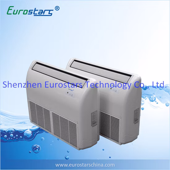 Energiesparende, an der Decke montierte, bodenstehende Ventilatorkonvektoreinheit mit 2 Rohren